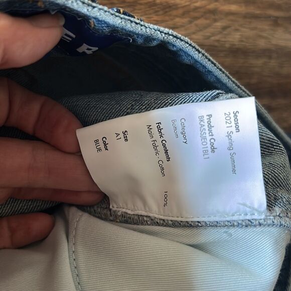 🎀 SSENSE ADER error workch blue jeans straight jeans nwot - Picture 13 of 16